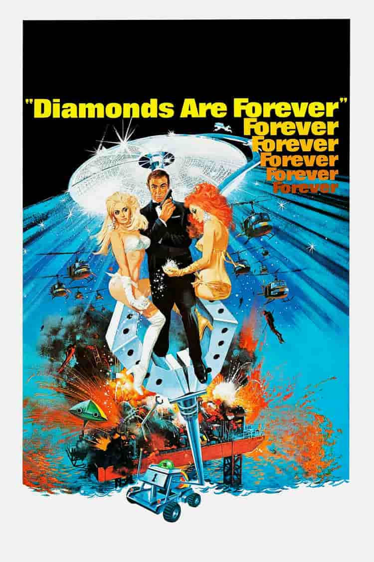 Poster for Diamonds Are Forever